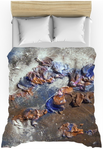 Bronze Mambah Duvet Cover